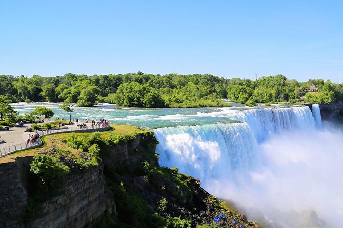 Niagara Falls with Outlet Shopping, 2-Day Tour from NYC - Watkins Glen State Park in summer, Montour Falls in winter