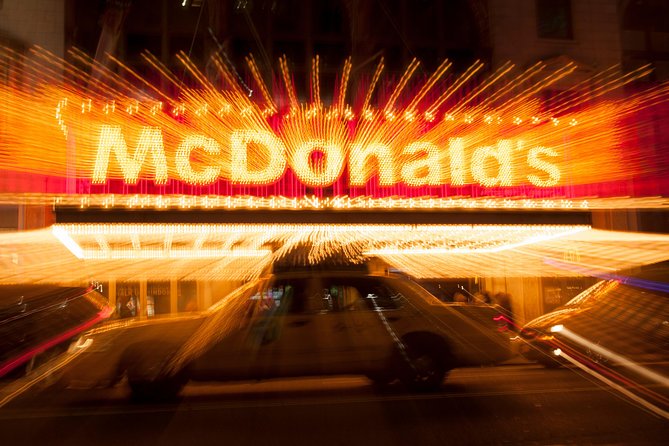 NYC After-Dark Photography Tour - Stop 5 and 6: Theater District cross roads, then Empire State Building at night