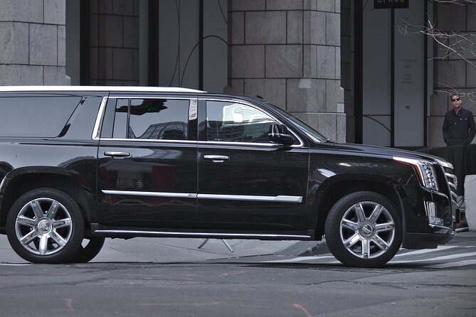 NYC Airports All Inclusive Private Arrival Transfer JFK LGA EWR - Vehicle choices: sedan, SUV, Sprinter, and the luggage math