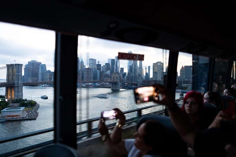 NYC at Night: 3-Hour Luxury Bus Tour of Top Highlights - Entering NYC at Night from 8th Avenue