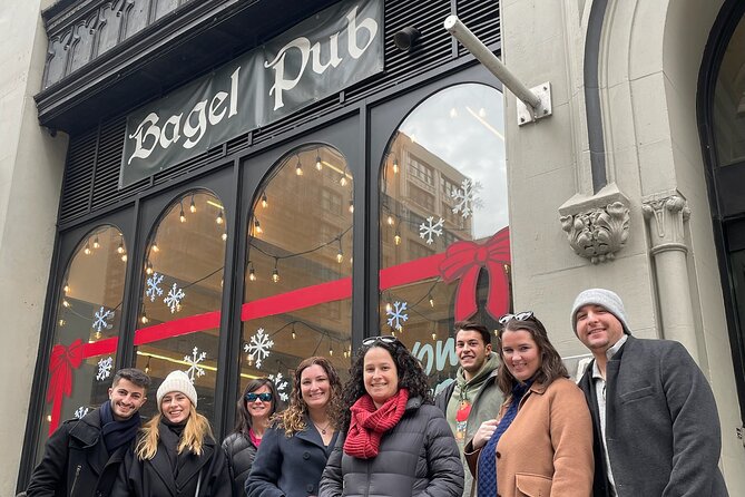 NYC Bagel Tours: Midtown's Iconic Bagels - Stop 2 at Liberty Bagels Midtown, Rainbow Bagel Energy