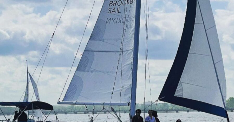 NYC: Brooklyn Sightseeing Sailboat Cruise - Brooklyn Bridge, Governors Island, and a Liberty you can actually see