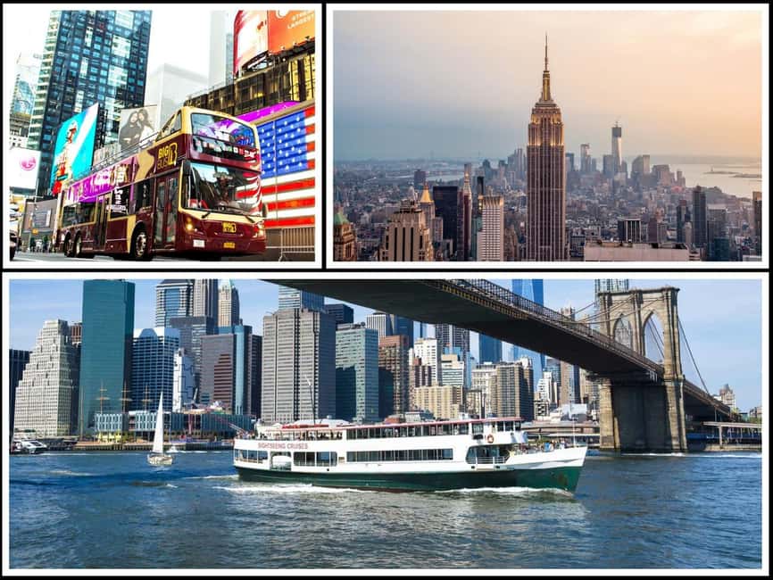 NYC Bundle: Empire State, Big Bus Tour, & Circle Line Cruise - Big Bus 48-hour hop-on hop-off: the easiest way to plan your own NYC day