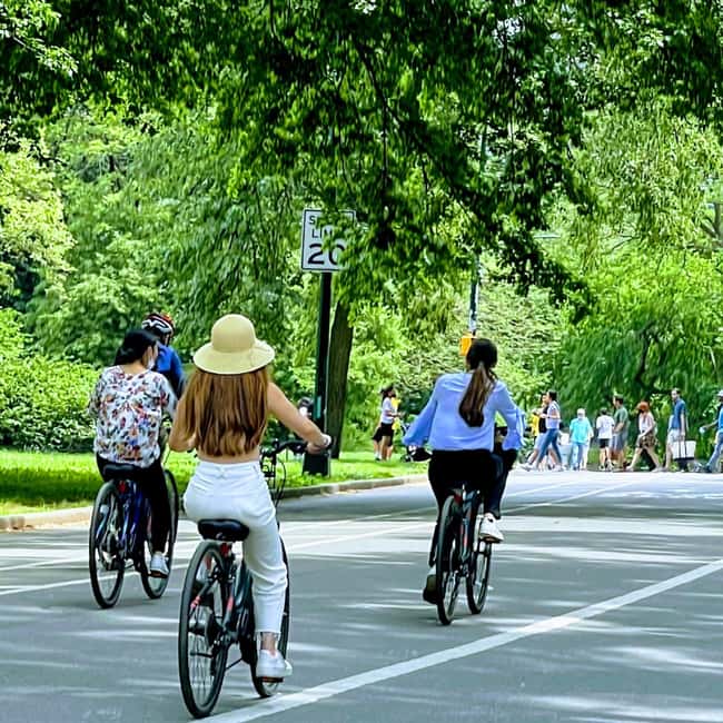 NYC: Central Park Guided Bike Tour - The Reservoir and the Literary Walk: how the route adds up