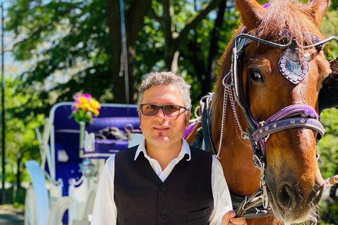 NYC Central Park Horse and Carriage Ride: Long Ride 45 min - Meeting at 7th Avenue and Central Park South, then settling into the loop