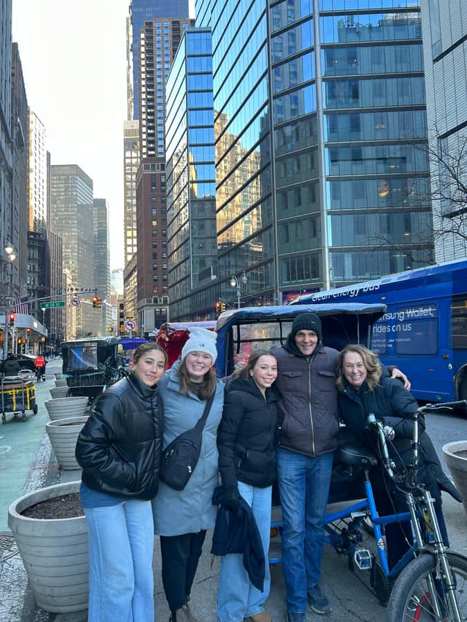 NYC: Central Park Pedicab Tour - Strawberry Fields, Bow Bridge, and Cherry Hill: the core sights in order
