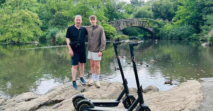 NYC: Central Park Private Guided Electric Scooter Tour - The 2-hour route: a practical path from Columbus Circle onward