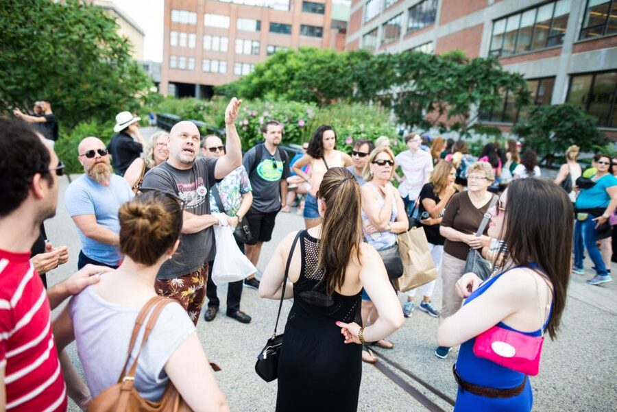 NYC: Chelsea Market & High Line Food & Culture Walking Tour - Finding your guide in Chelsea Market, right where the action starts