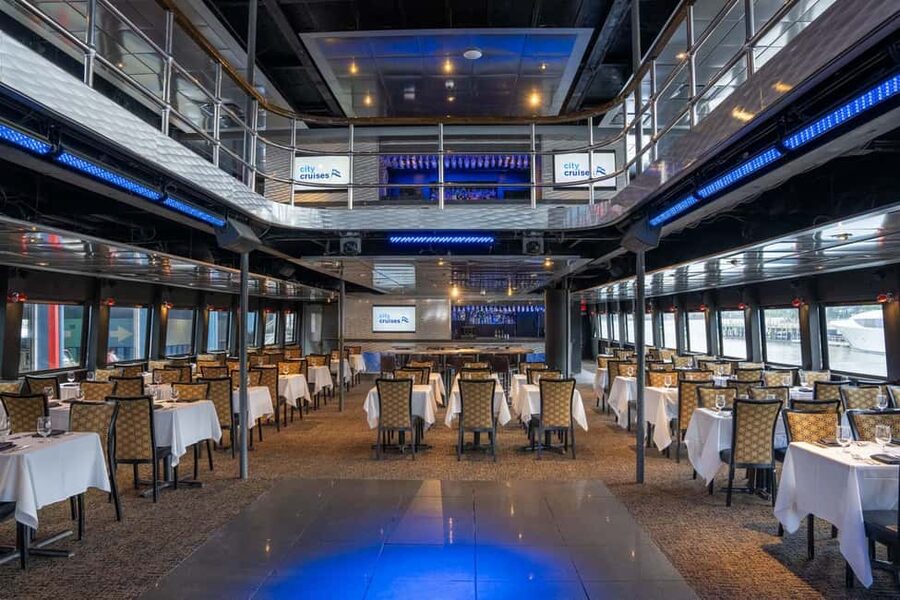NYC: City Cruises Brunch, Lunch, or Dinner Buffet Cruise - Bottomless Mimosas, a Stocked Bar, and DJ Energy That Works