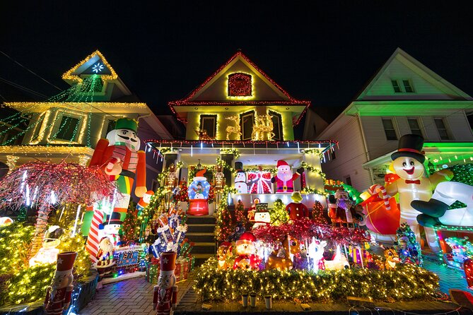 NYC: Dyker Heights Christmas Lights Express Hot Coco+Santa Cookie - Key Highlights You’ll Actually Feel on This Tour