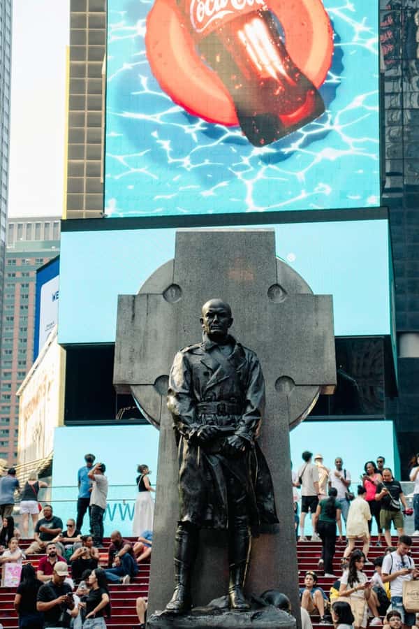 NYC: East Village & Midtown Irish History Walking Tour - Hells Kitchen and the Theatre District to Duffy Square: history in the modern glare