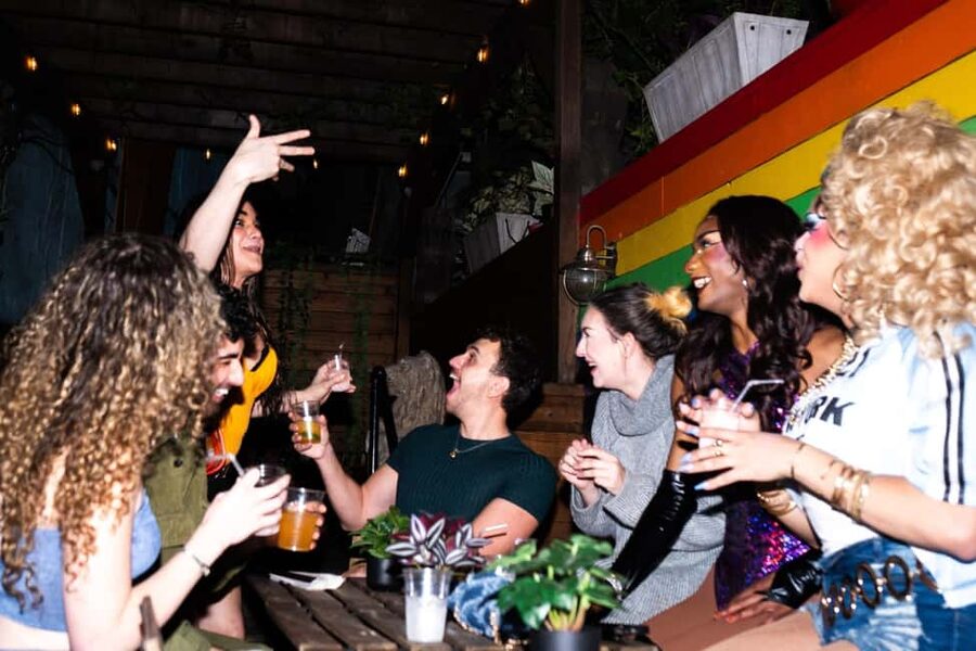 NYC: Fabulous Drag Night Out with a Drag Queen - Your drag queen host, plus a drink that sets the mood