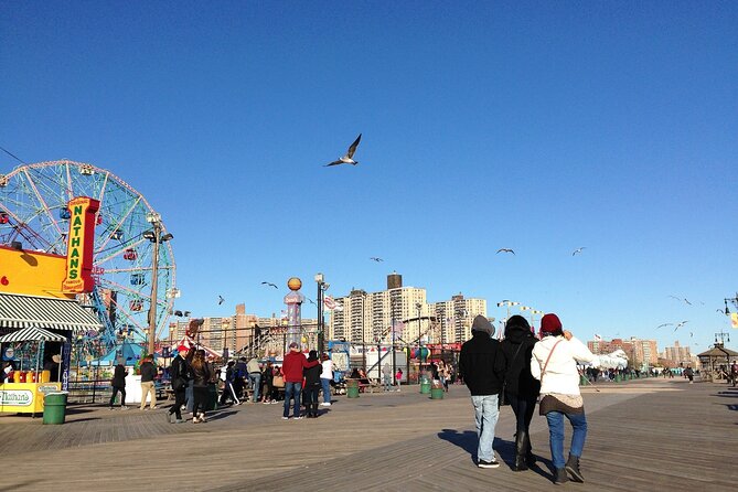 NYC Highlights Tour: Bronx, Brooklyn, Harlem, Queens & Coney - Coney Island Optional Finale: Boardwalk, Nathan’s, and Weather-Dependent Swim