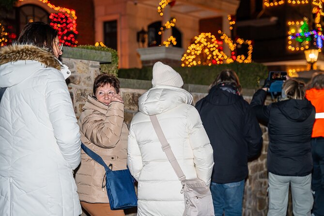 NYC Holiday Lights and Dyker Heights Luxury Bus Tour - World Trade Center drive-by and a pause near the 9/11 Memorial