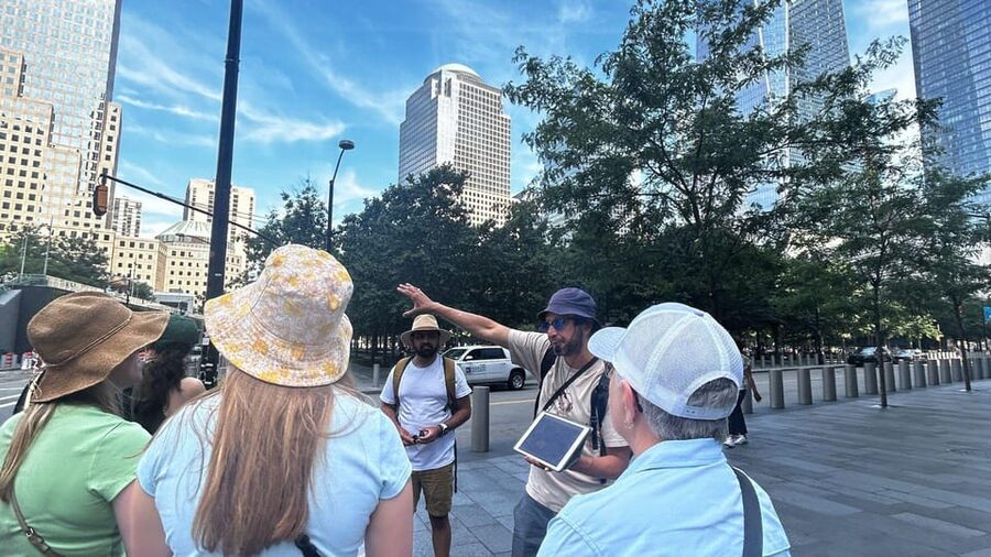 NYC Lower Manhattan Walking Tour & Freedom Tower Observatory - One World Observatory visit: included tickets plus a self-guided finish