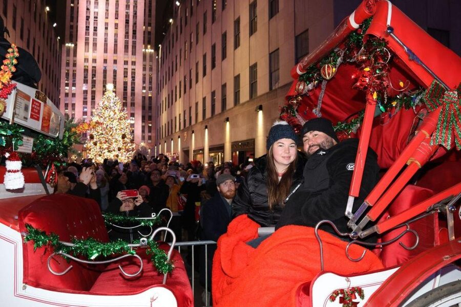 NYC: Magical Christmas Lights Carriage Ride - The Real Secret Ingredient: The Licensed Guide and Photo Handling