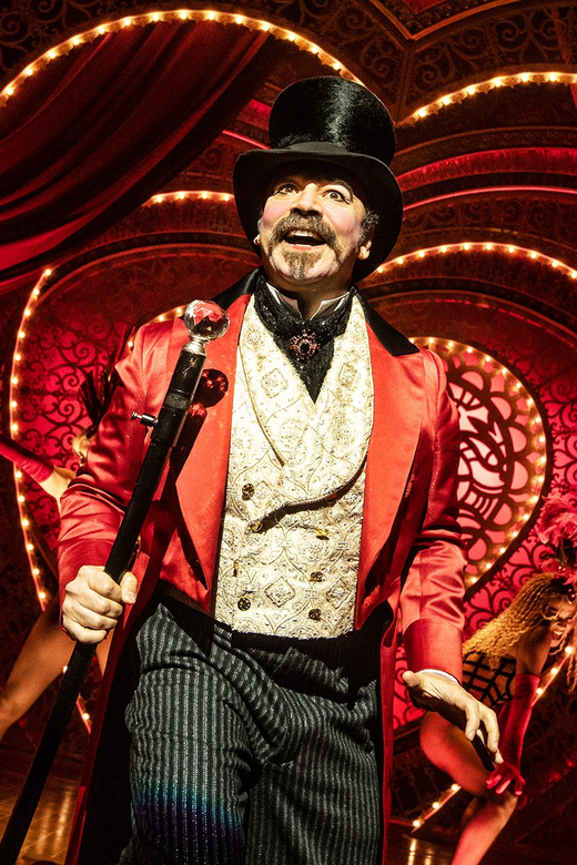 NYC: Moulin Rouge! the Musical on Broadway - Baz Luhrmann onstage, Directed by Alex Timbers