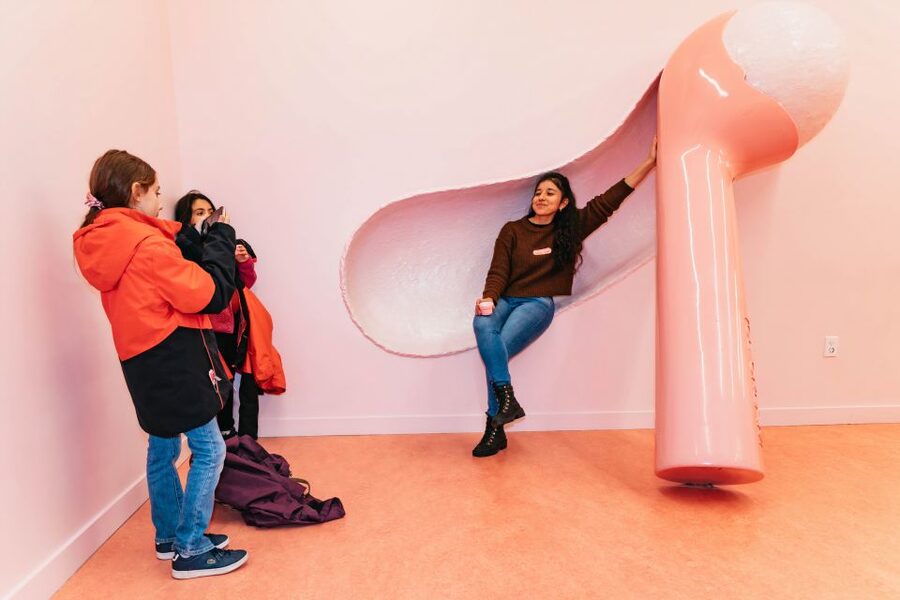 NYC: Museum of Ice Cream Entry Ticket - The Three-Story Slide and Pink Subway Ride: The “Go Play” Part