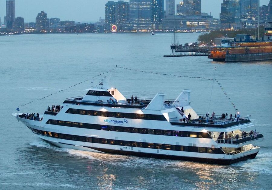 NYC: New Year's Eve Buffet Dinner Fireworks Harbor Cruise - The view list that makes a NYC NYE cruise worth it