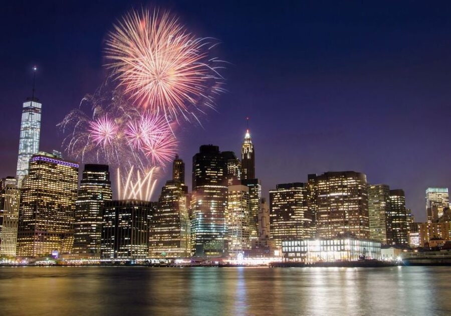 NYC: New Year's Eve Buffet Dinner Fireworks Harbor Cruise - DJ music energy, and why the dance floor can vary