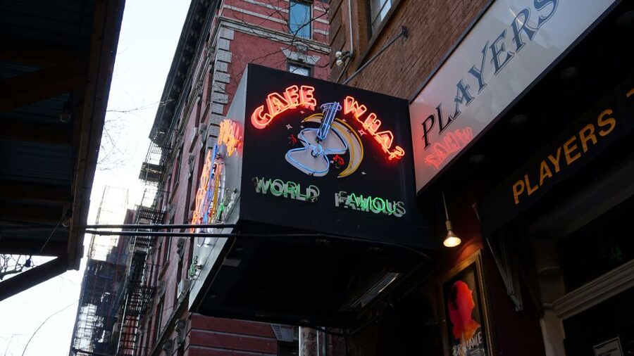 NYC: New York City History of Stand-Up Comedy Tour - Comedy Cellar and Village Underground: Marquee Photos and Second Locations