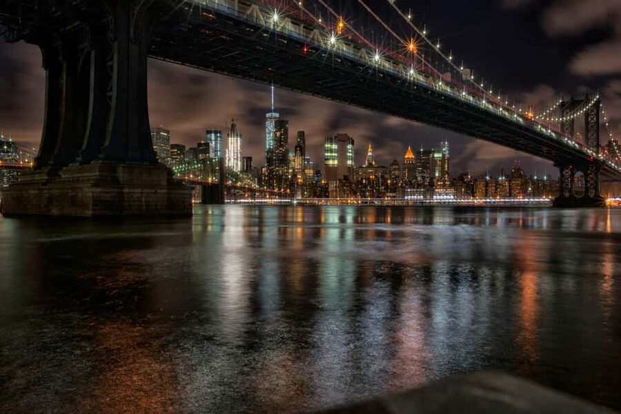 NYC: Night Tour and Viewpoints of New York - Gantry Plaza State Park, East River angles and the Pier magic