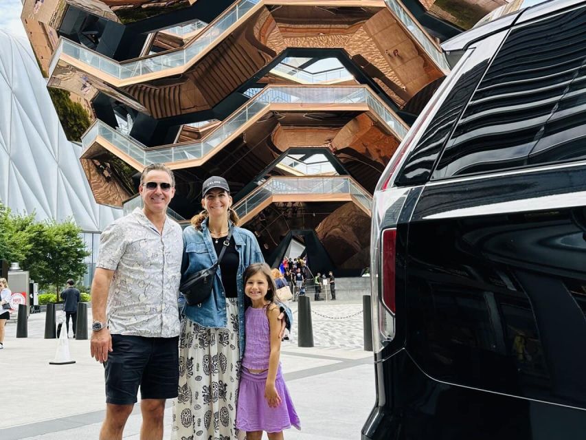NYC: One-Day Best of New York Private Tour - Entering the day with a private SUV, not a stress test