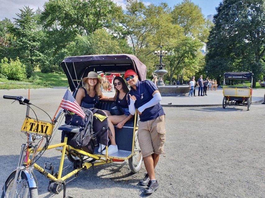 NYC Pedicab Tours: Central Park, Times Square, 5th Avenue - Pop Culture and News Stops Near Fox and Good Morning America
