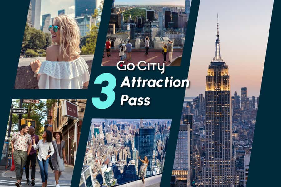 NYC: Pick 1 Attraction + Edge New York + Top of the Rock - Top of the Rock at sunset: night views with big-city context