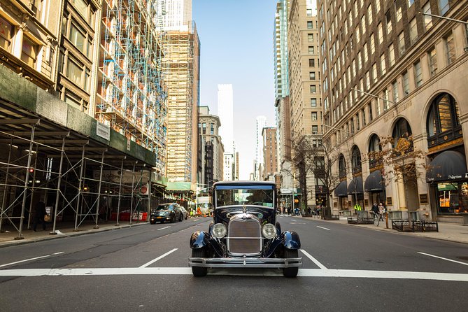NYC Private Classic Car Experience - Midtown - Key things to know before you go
