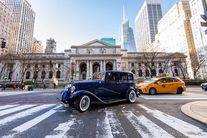 NYC Private Classic Car Experience - Midtown - The 1-hour flow: what you’ll do and why each stop works