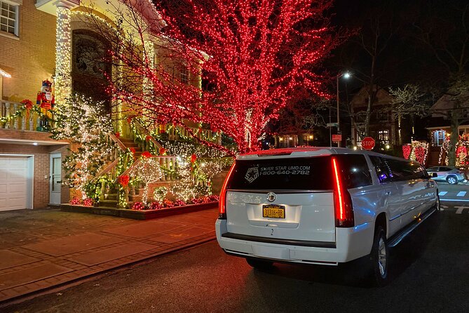 NYC Private Holiday Lights Tour - Private ride from Manhattan to Brooklyn: SUV vs sprinter