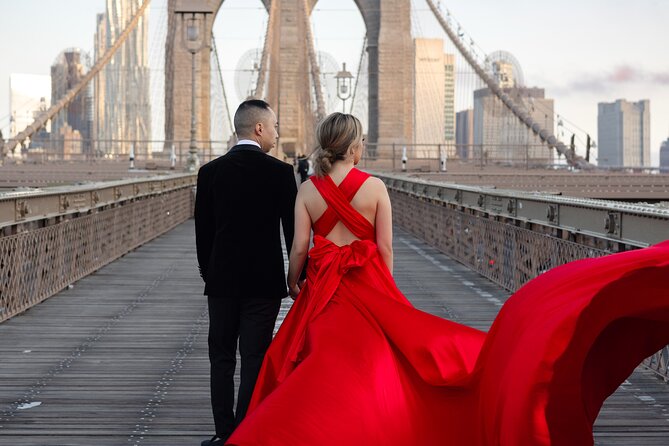 NYC: Private Photoshoot in a Handmade Flying Dress - Photos and Videos: What You Actually Walk Away With