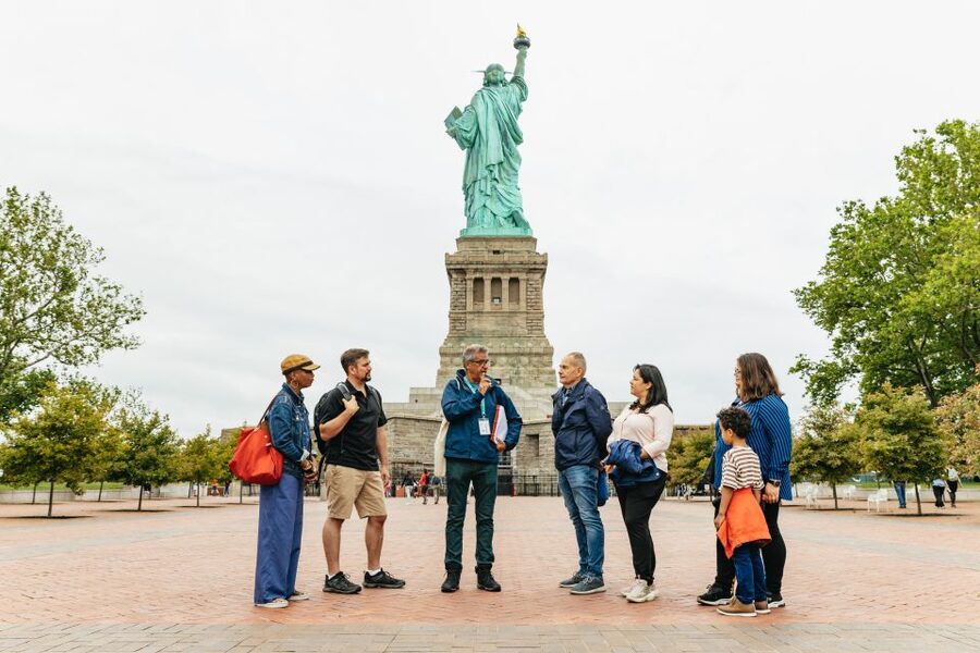 NYC: Statue of Liberty and Ellis Island Guided Tour - Battery Park, Castle Clinton, and the short walk that matters