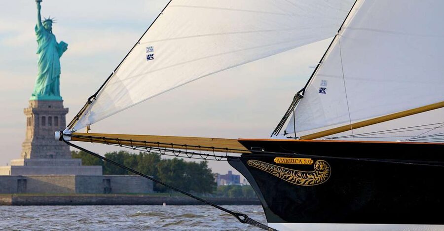 NYC: Statue of Liberty Cruise aboard a Classic Sailboat - The free drink, the sails, and why the crew matters more than you think