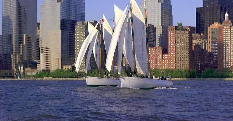 NYC: Statue of Liberty Day Sail on the Schooner Adirondack - The route in plain language: Hudson River to Ellis Island, then Liberty