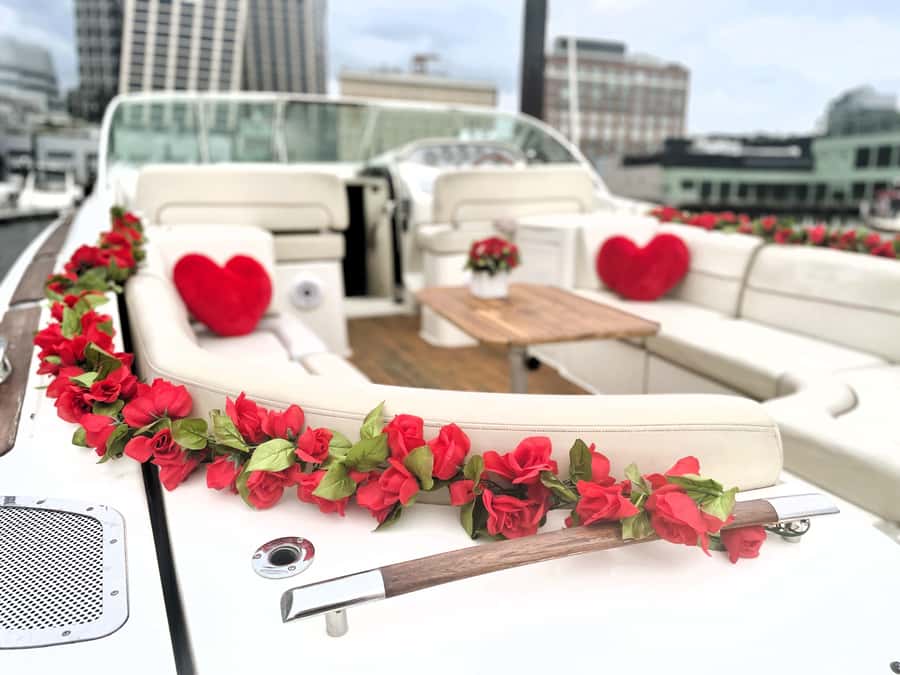 NYC: Statue of Liberty Private Yacht Tour - The boat setup: open deck views plus a real indoor lounge