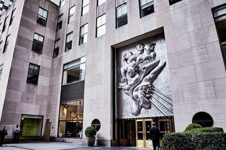 NYC: The Official Rock Center Tour - International Building Reliefs: Lee Lawrie, Gaston Lachaise, Attilio Piccirilli, Leo Lentelli