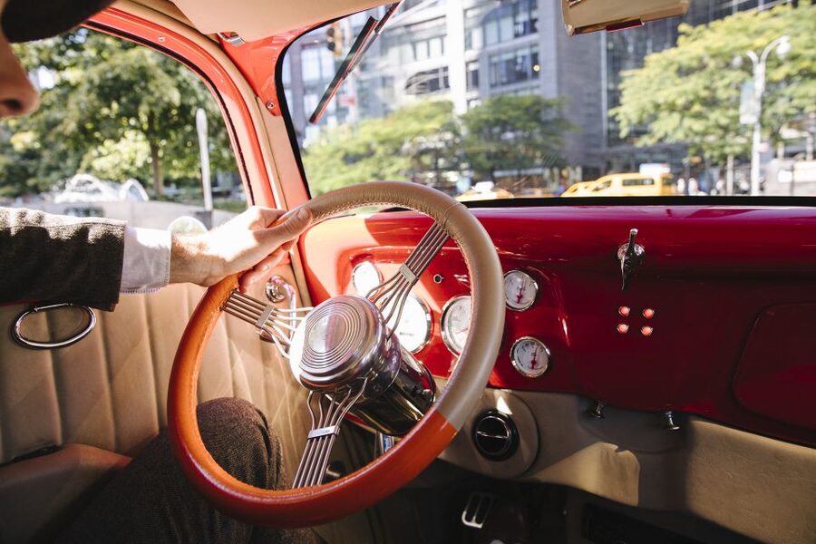 NYC: Vintage Car Midtown Manhattan Tour - Rockefeller Center and Central Park: photos plus quick city breathing space