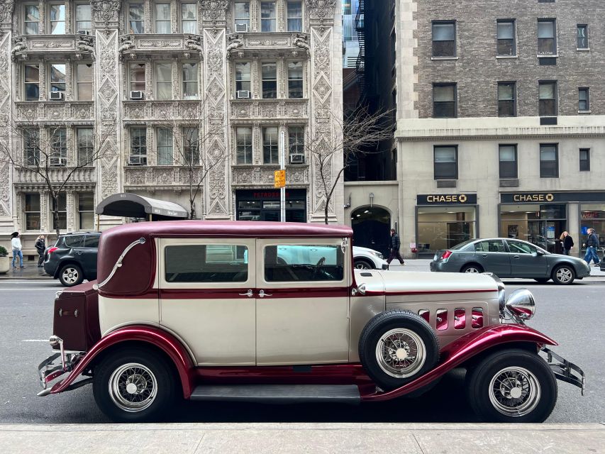 NYC: Vintage Wine Tasting and Classic Car Combo Tour - Price and Value for a Two Hour Midtown Experience at $175