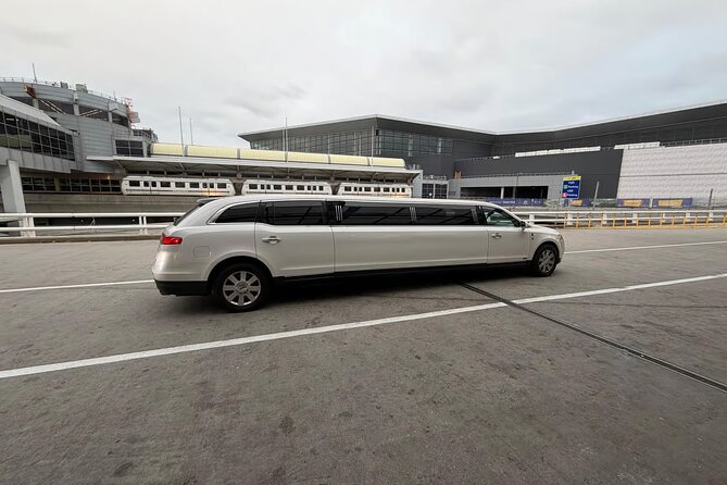 NYC VIP Private Luxury airport arrival ride by Stretch Limousine - The Pickup System: How You Actually Find Your Driver