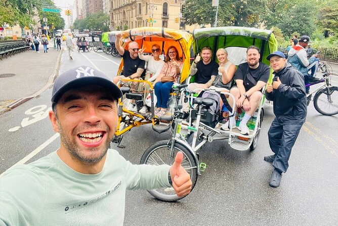 Official Central Park Pedicab Ride ( UP TO 3 PERSONS ) - Price and value: what $85.50 buys you