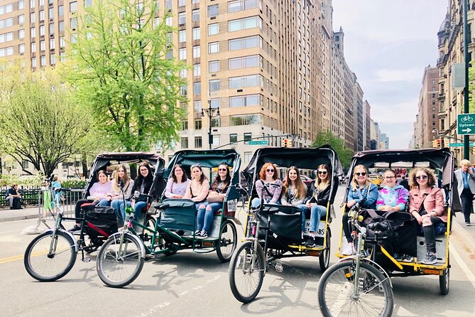 Pedicab Tours Central Park - What to watch out for, before you choose the 1-2 hour option
