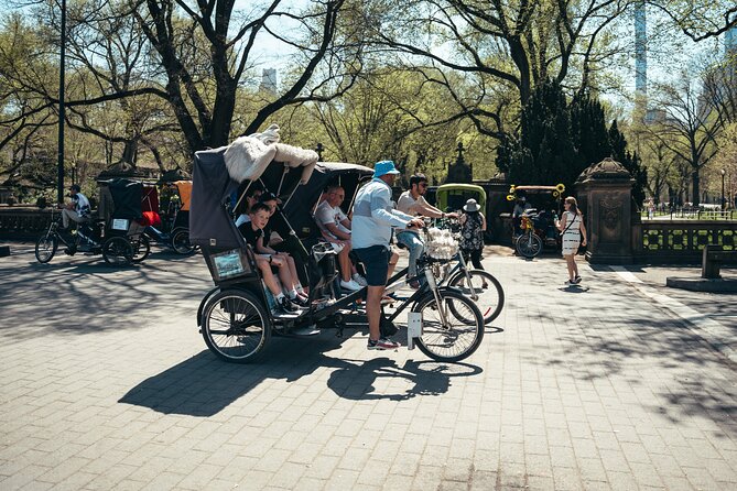 Private Central Park Guided Pedicab Tour - The private pedicab ride through Central Park, built for first-timers