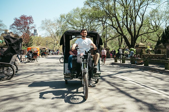 Private Central Park Guided Pedicab Tour - Strawberry Fields: John Lennon’s memorial in a landscaped setting