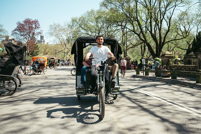 Private Central Park Guided Pedicab Tour - The Alice in Wonderland Statue: a climb, a pose, and instant fun