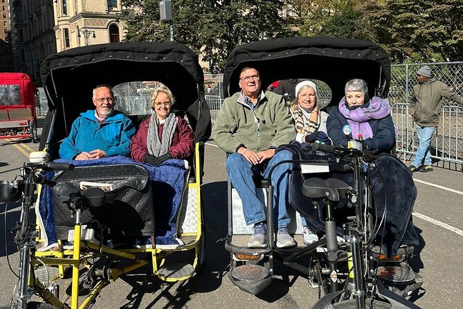 Private Hop on Hop off Central Park Pedicab Tour - How hop-on hop-off works in a 1-hour pedicab ride