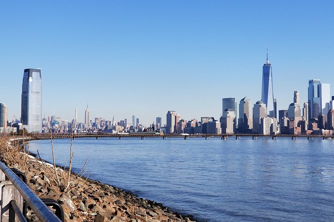 Private Skyline Tour of New York City at Night - Hoboken waterfront nights: Sinatra Drive, the statue, and Hamilton Park