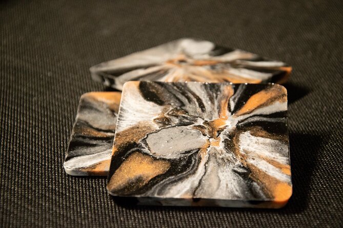 Resin Artwork in a Nolita Artist's Studio - Where to go before and after, Nolita and Prince Street pacing
