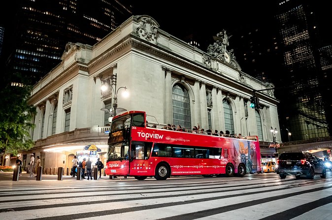 Skyline Night Bus Audio Narrated Tour Experience - Stop by Stop: Midtown’s Night Lights and Art Deco Icons